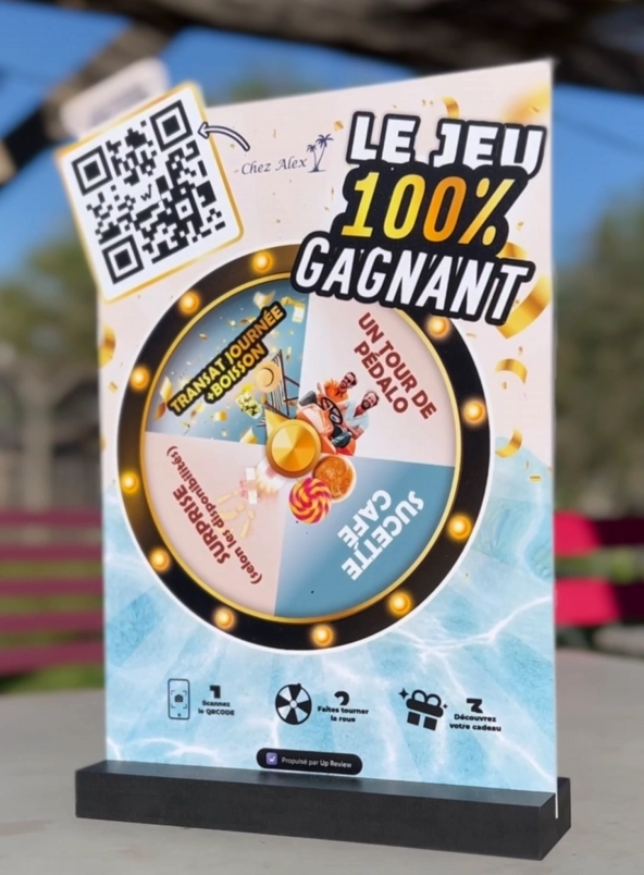 Jeu concours pour attirer des clients dans votre restaurant