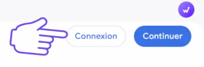 Connexion compte Google pour créer le lien avis Google