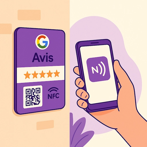 Plaque NFC avis Google : qu’est-ce que c’est