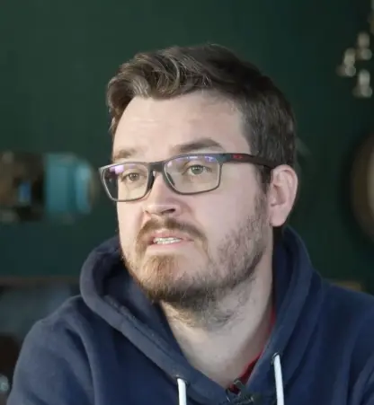 Portrait de Boris Vennin, directeur du Trèfle Rouge