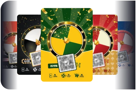 Supports de diffusion du jeu concours, chevalets et stickers